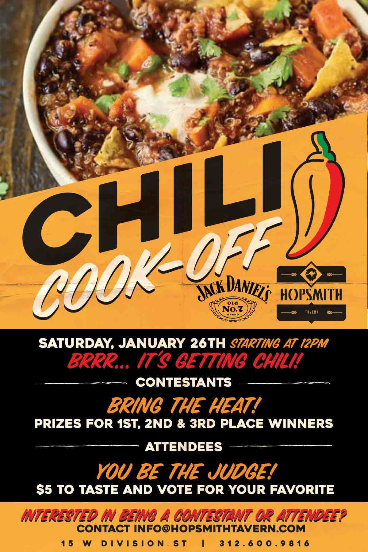 2018 Hopsmith Chili Cook-off